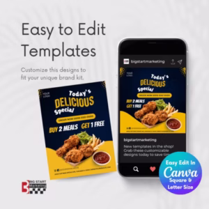 Delicious Food Special 1 Template - Image 3