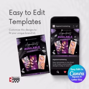 Nail Salon Shop Appointment Template - Image 3