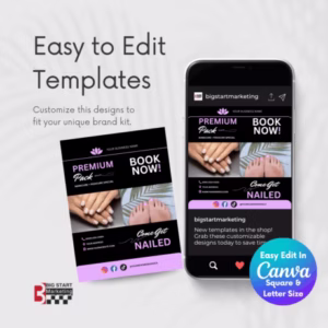 Nail Salon Shop Book Appointment Template - Image 3