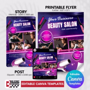 Hair and Beauty Salon Template