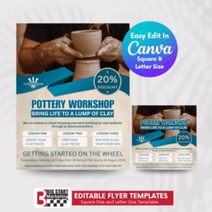 Pottery Workshop Template