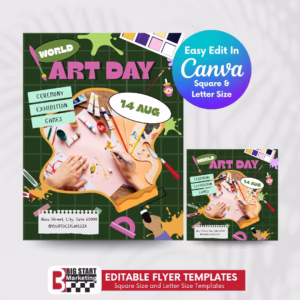 World Art Day Template