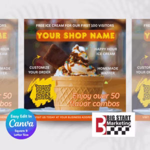 Ice Cream Shop Promo Template - Image 2
