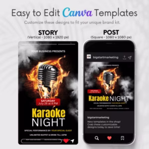 Karaoke Night Promo Template - Image 2