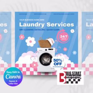 Laundry Services Template - Image 2