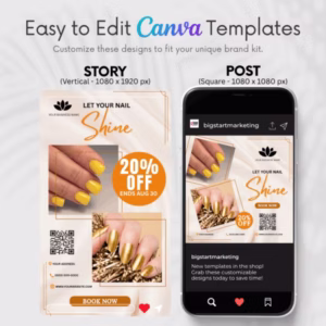 Nail Salon Shop Promo Template - Image 2