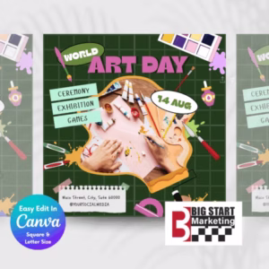 World Art Day Template - Image 2