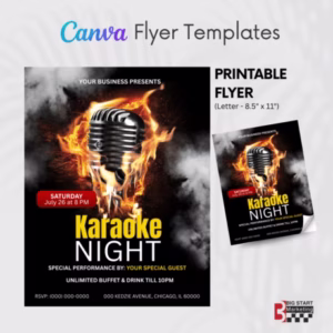 Karaoke Night Promo Template - Image 3