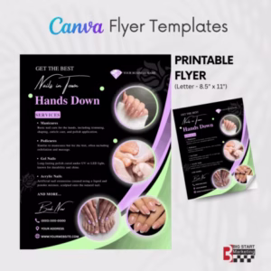 Nail Shop Services Promo Template - Image 3