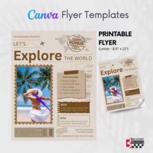 Let’s Explore Traveling Agency Template - Image 3