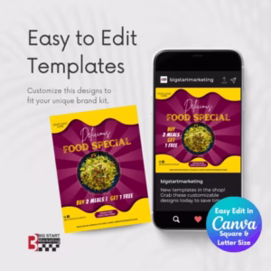 Delicious Food Special Template - Image 3