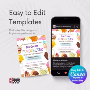 Ice Cream Fundraiser Template - Image 3
