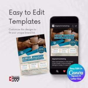 Pottery Workshop Template - Image 3