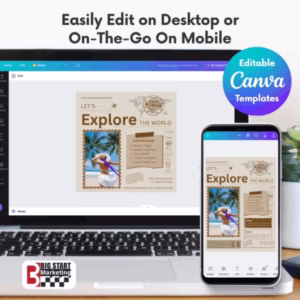 Let’s Explore Traveling Agency Template - Image 4
