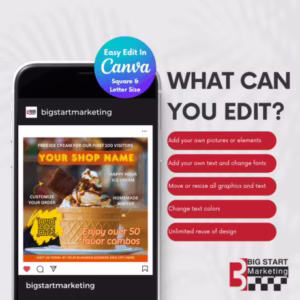 Ice Cream Shop Promo Template - Image 4