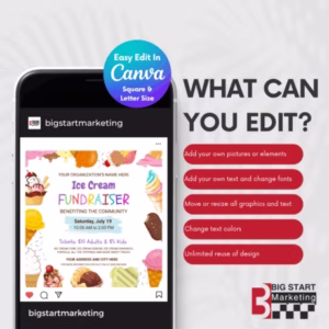 Ice Cream Fundraiser Template - Image 4