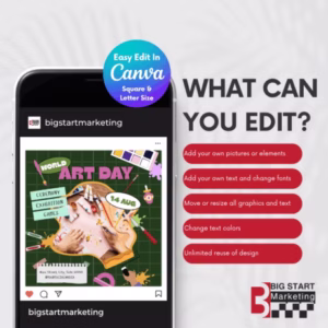 World Art Day Template - Image 4