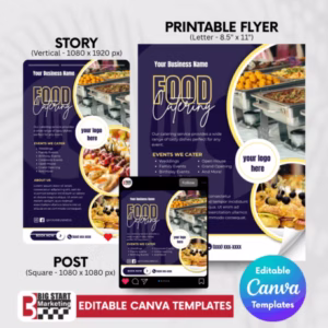 Food Catering Promo Template