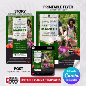 Ride to the Market Template