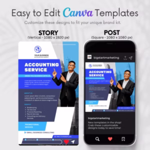 Accounting Service 1 Template - Image 2
