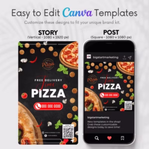 Free Pizza Delivery Template - Image 2