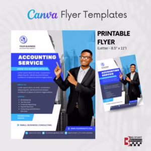 Accounting Service 1 Template - Image 3