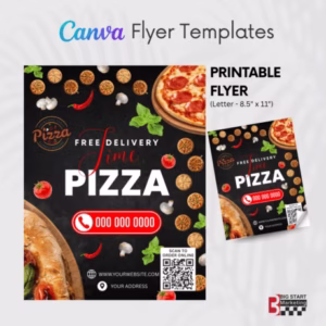 Free Pizza Delivery Template - Image 3