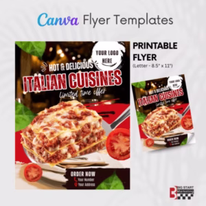 Italian Food Cuisines Template - Image 3