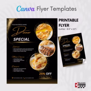 Restaurant Dinner Special Template - Image 3