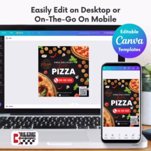 Free Pizza Delivery Template - Image 4