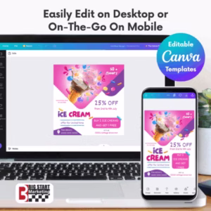 Ice Cream Shop Discount Template - Image 4