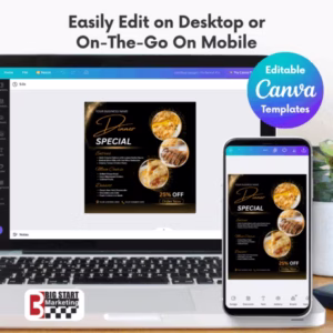 Restaurant Dinner Special Template - Image 4