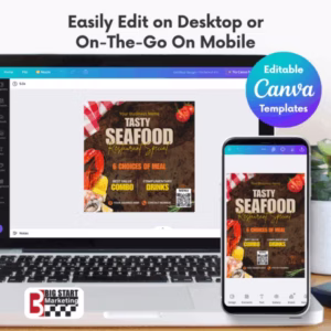 Seafood Restaurant Special Template - Image 4